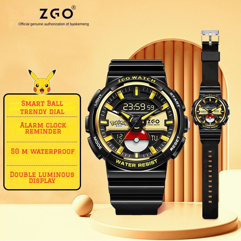 【PG002】Official Pokemon- Pikachu Watch