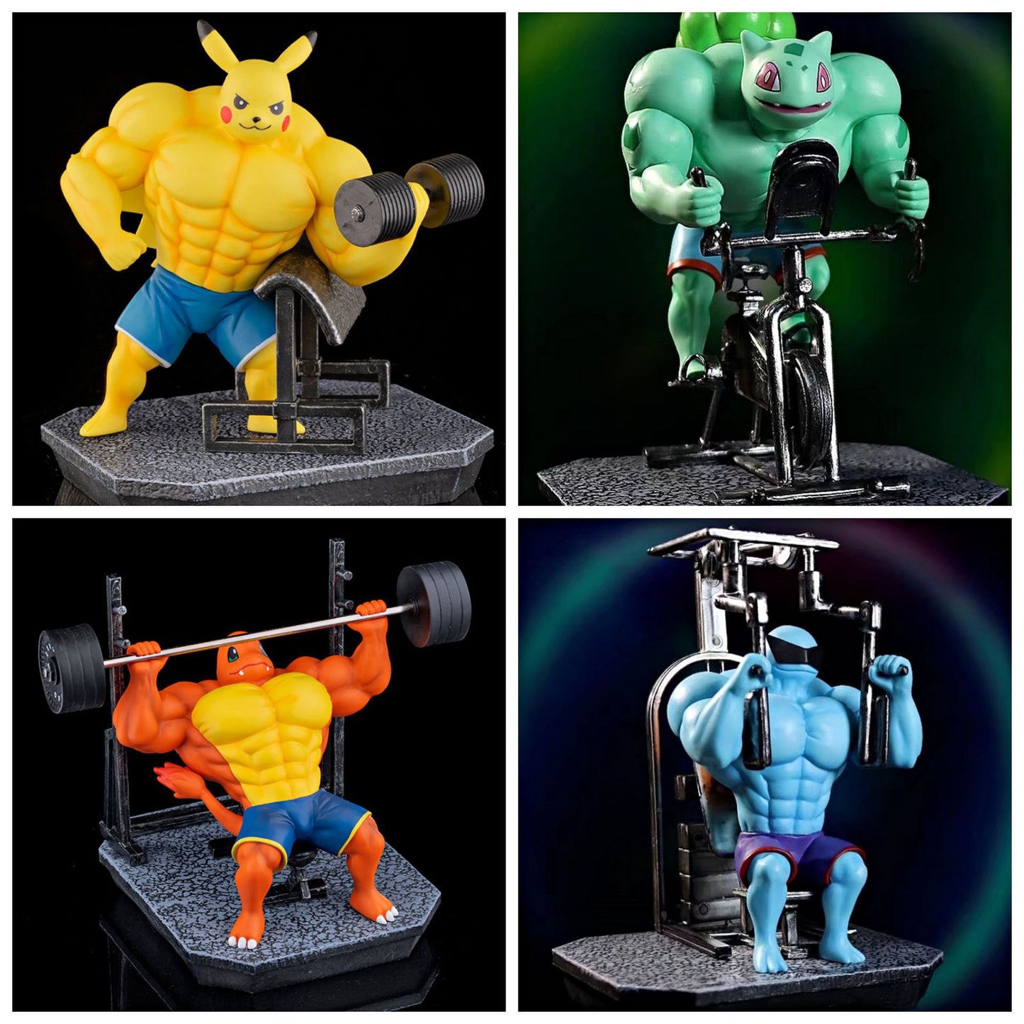 【PG013】Fitness Pokemon Figure Random Boxes -05