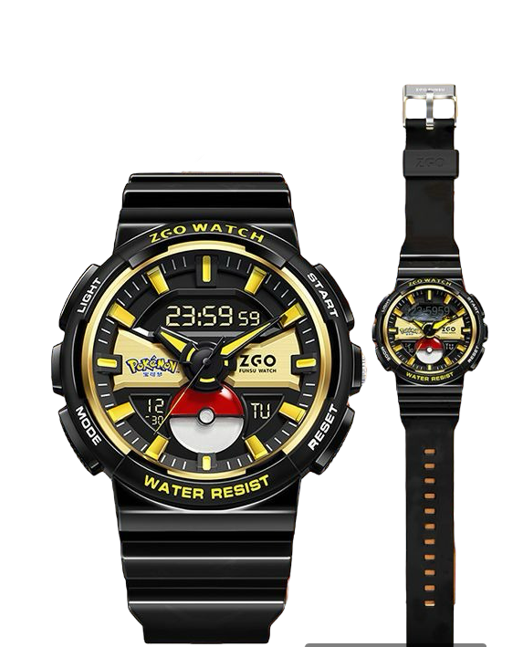 【PG002】Official Pokemon- Pikachu Watch