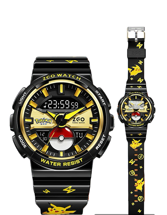 【PG002】Official Pokemon- Pikachu Watch