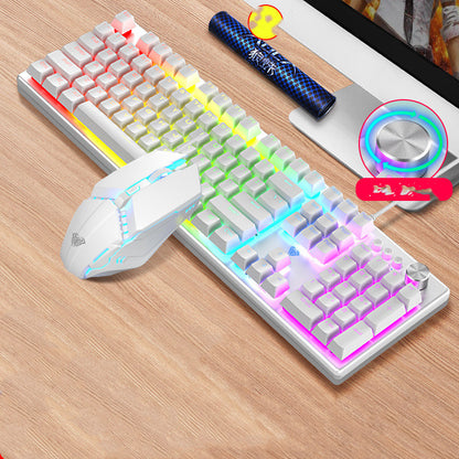 Keyboard Mouse Earphone Set