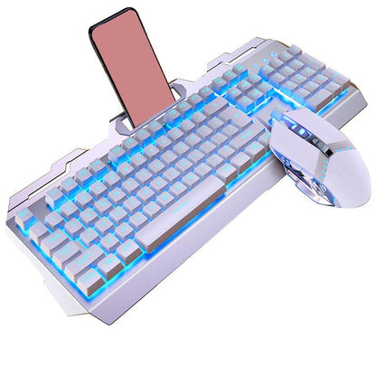 Keyboard Mouse Earphone Set