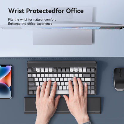 Keyboard Support Mouse Wrist Pad Desktop Storage Box