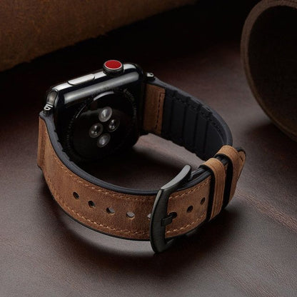 【AG007】APPLE WATCH Leather Strap