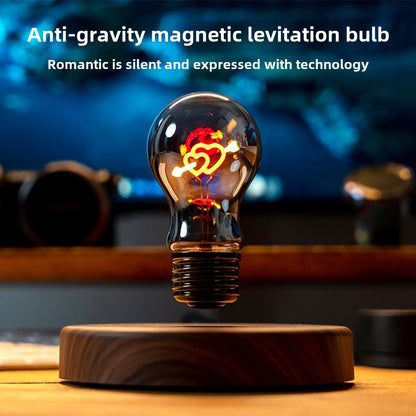 【TG012】Magnetic Levitation Heart Bulb Lamp