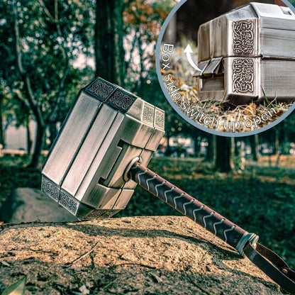 【Thor's Hammer Toolbox comes with 12 tools】father/brother/friend/boyfriend/teacher special/commemorative/satisfy gift