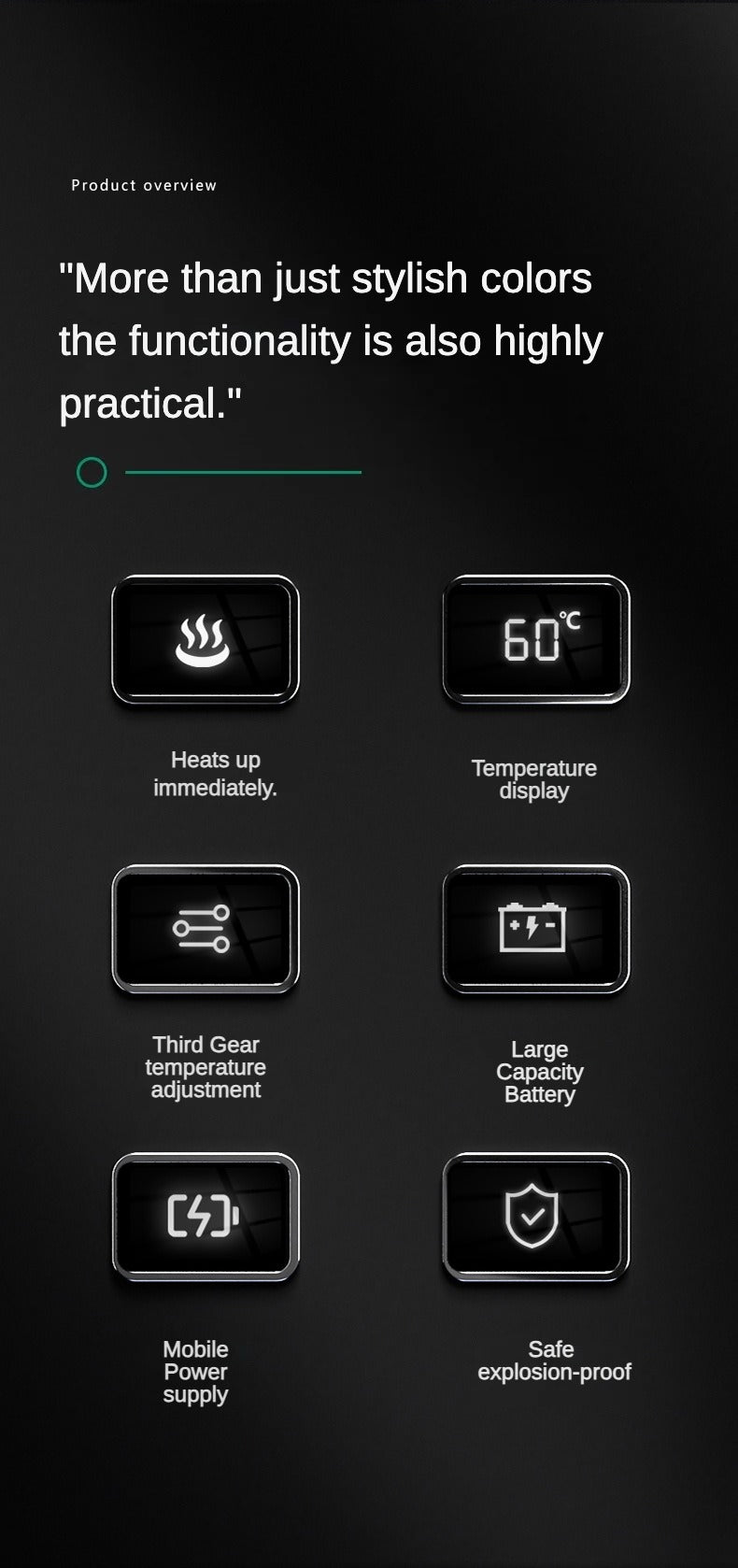Rechargeable hand warmer